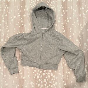 Rachel Parcell Heather Gray Hoodie